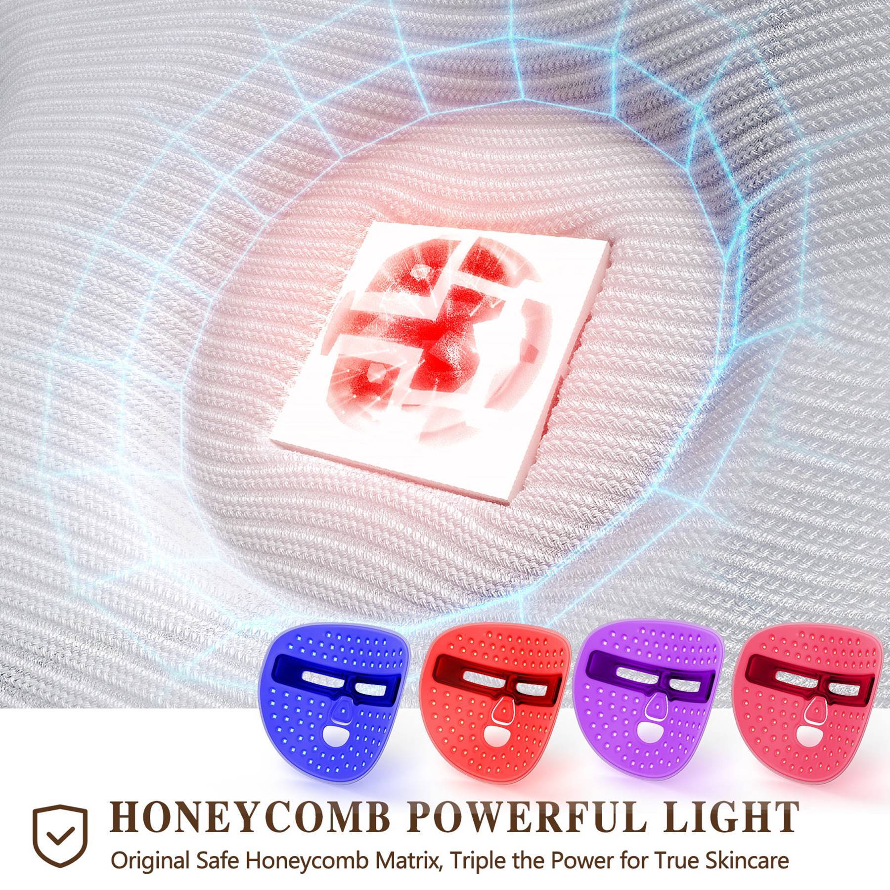 LED Red light Therapy Mask.