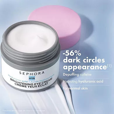SEPHORA COLLECTION Brightening Eye Cream with Caffeine and Hyaluronic Acid