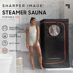 Sharper Image Portable Zip-Up Sauna Steamer Spa