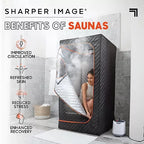 Sharper Image Portable Zip-Up Sauna Steamer Spa