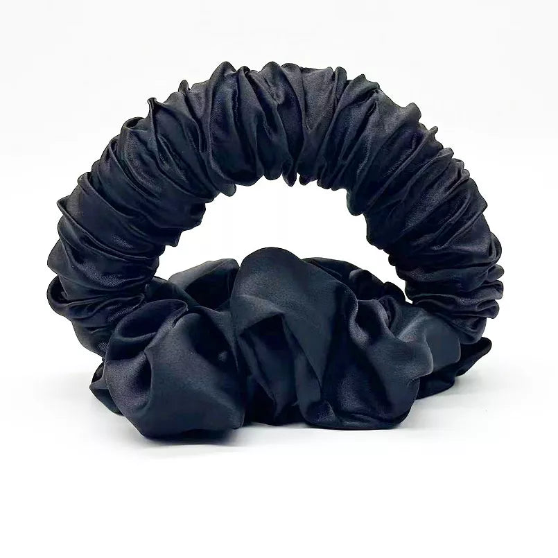 No-Fuss Curling Ribbon Hairband for Overnight Curls
